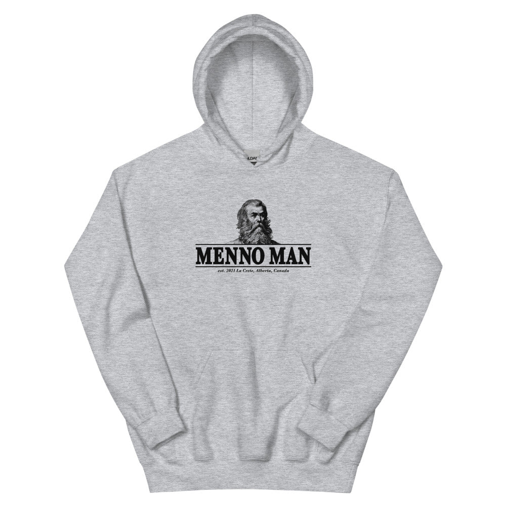 Menno Man Hoodie Menno Man Curt + Myr Co. Mennonite Store, La Crete, Alberta, Canada